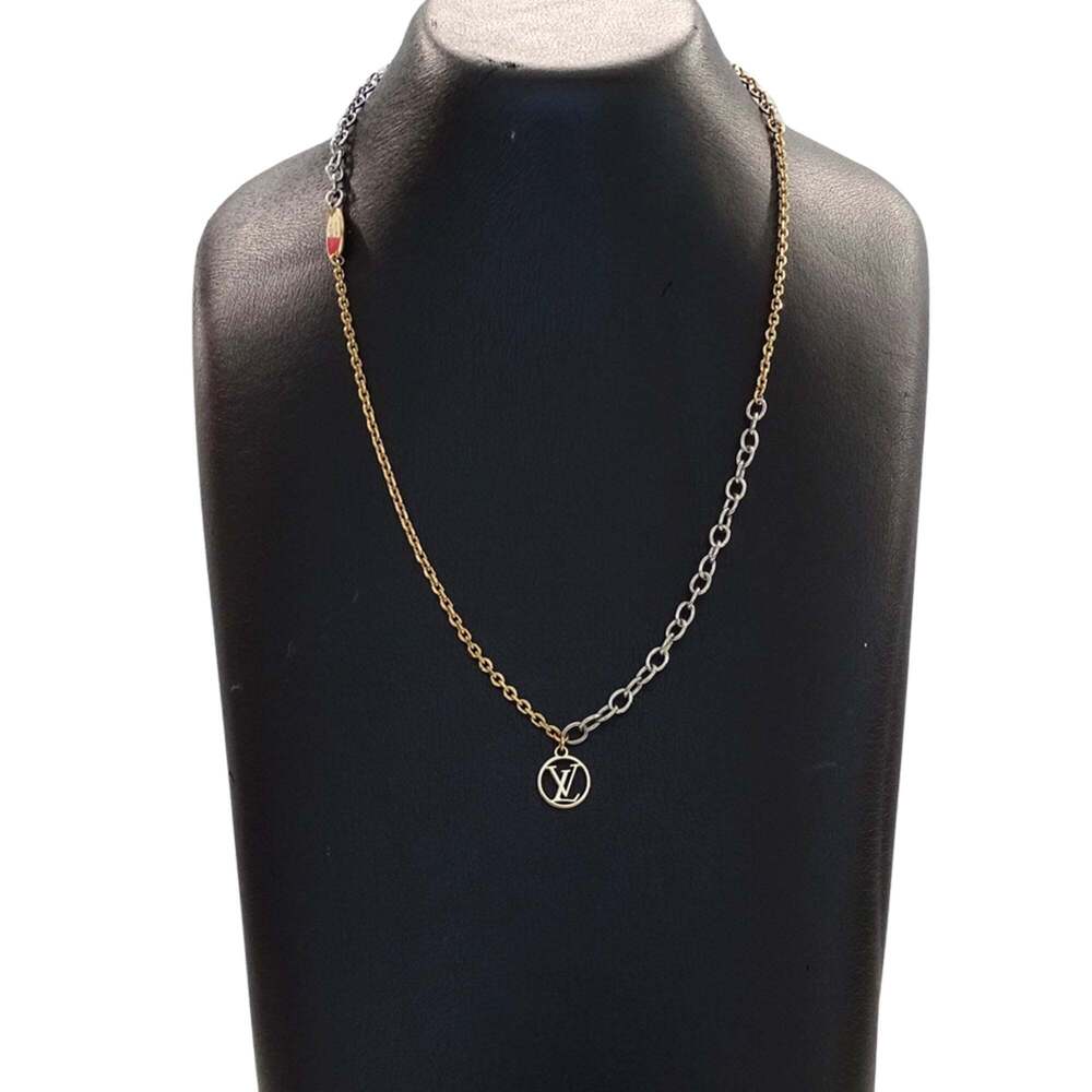 LOUIS VUITTON Gold Necklace - Picture 10 of 10